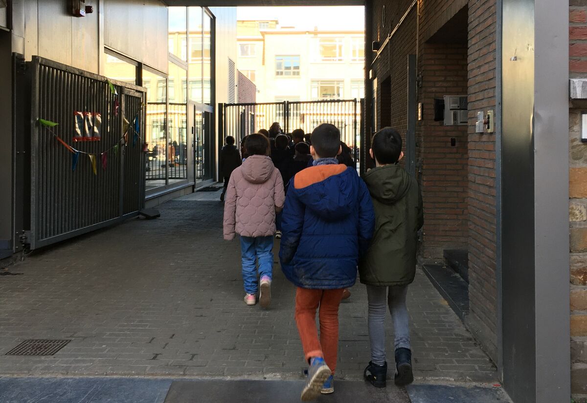 Ingang tot de Scheutplaneetschool